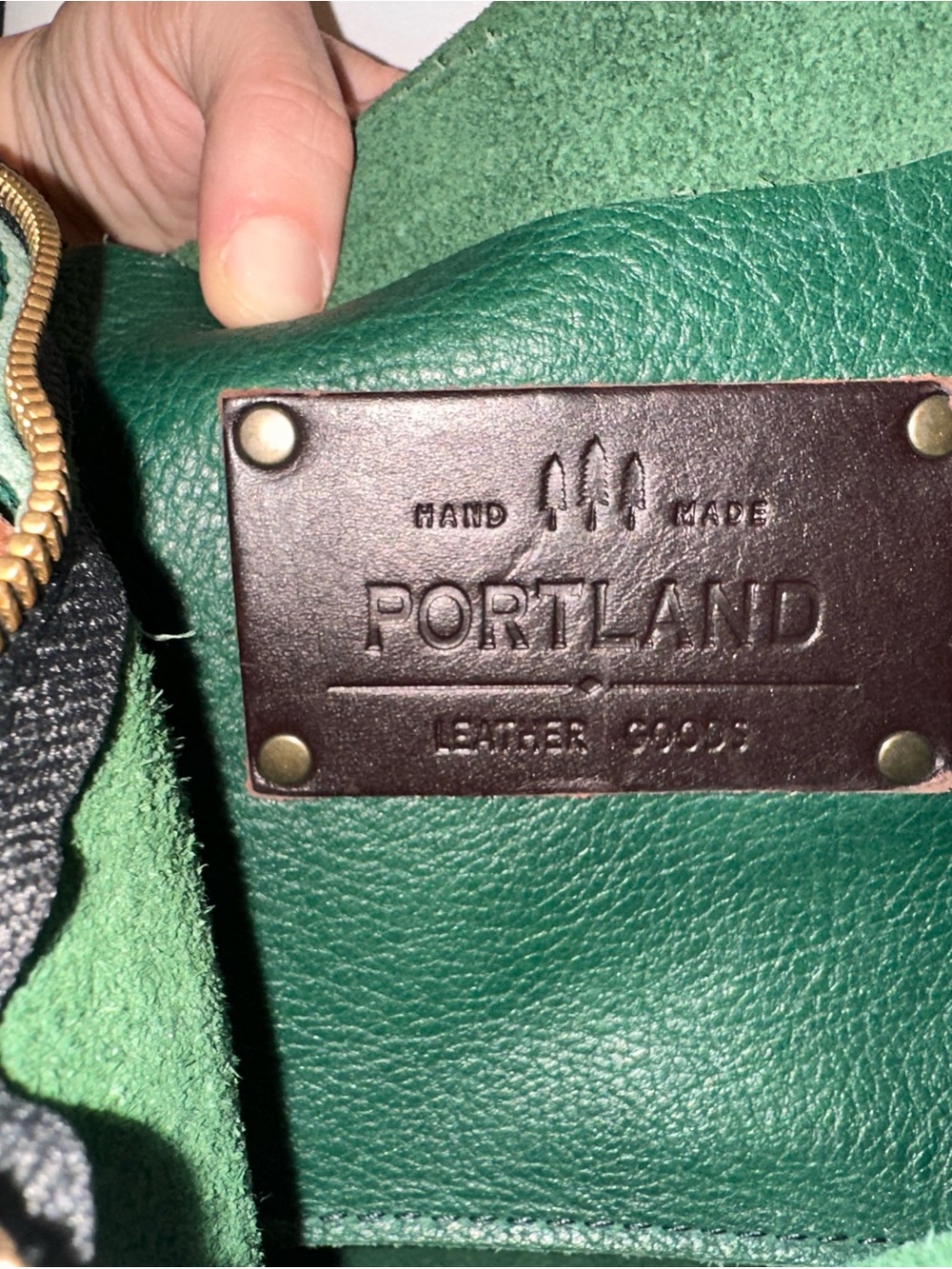 Portland Leather Medium Leather Tote in Bacalar - Picture 7 of 8
